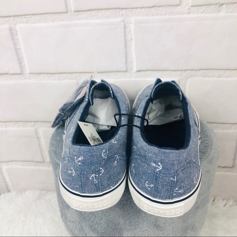 Express canvas sneakers chambray with anchor motif - Picture 4 of 7